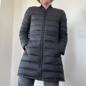 Michael Kors MK Packable Down Bomber Coat.